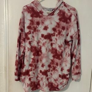 Red Sweater Hoodie Emma Maternity